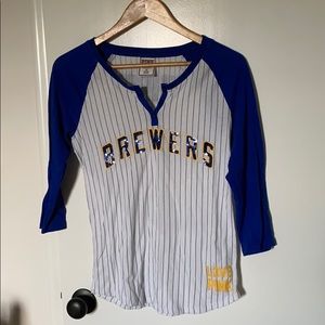 Brewers baseball tee